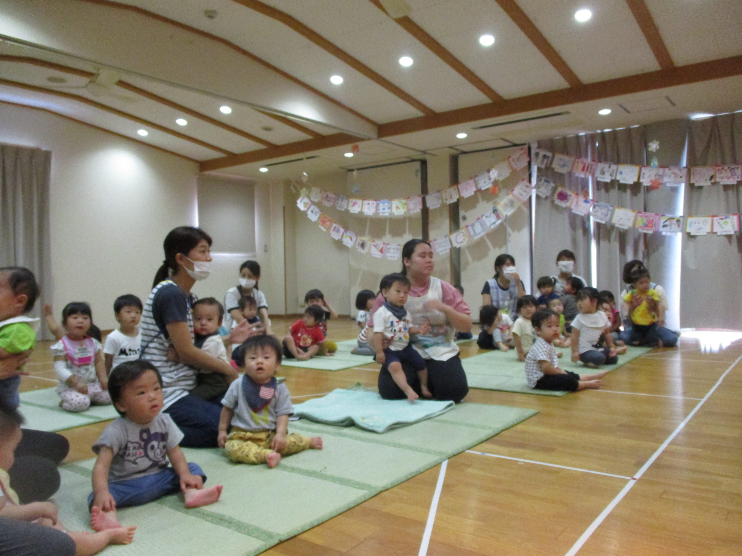 保育風景 7 7 七夕まつり 青い鳥学園