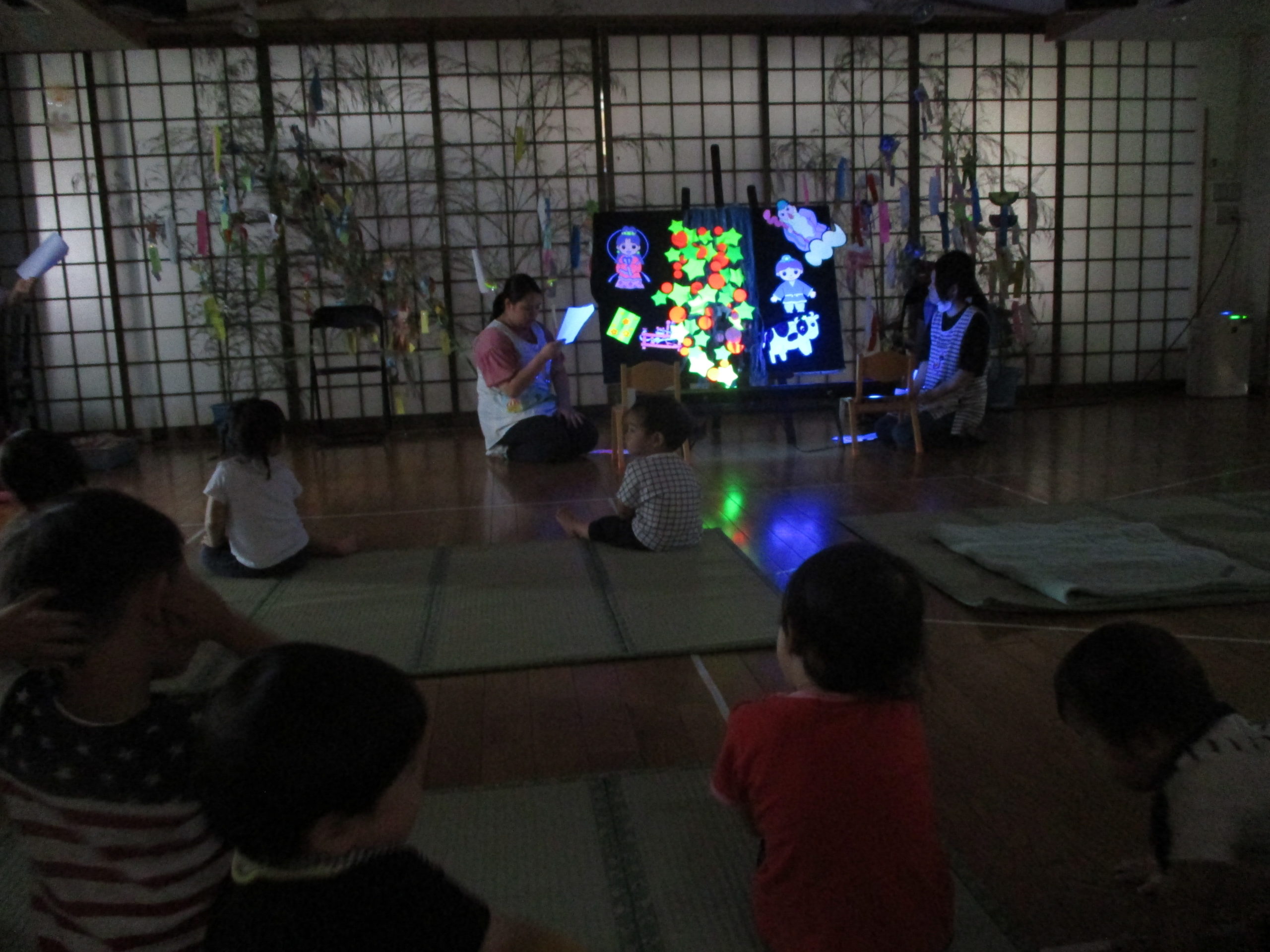 保育風景 7 7 七夕まつり 青い鳥学園