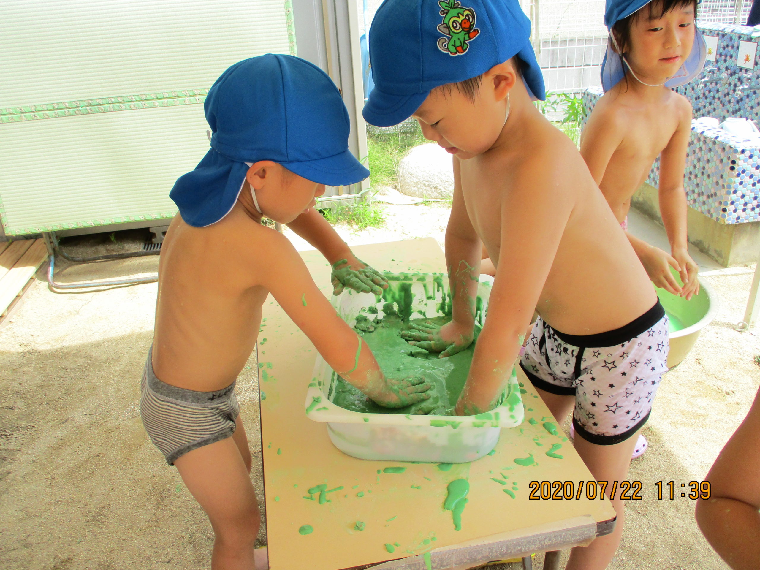 保育風景 7 22 お泊り保育 青い鳥学園